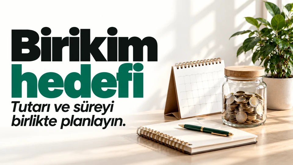 Bir hedef için her ay ne kadar biriktirmeniz gerektiğini nasıl hesaplarsınız? için kapak görseli