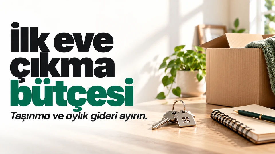 İlk kez eve çıkarken taşınma bütçesi nasıl hazırlanır? için kapak görseli