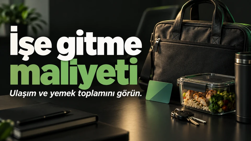 İşe gitmenin ulaşım ve yemek maliyeti nasıl hesaplanır? için kapak görseli