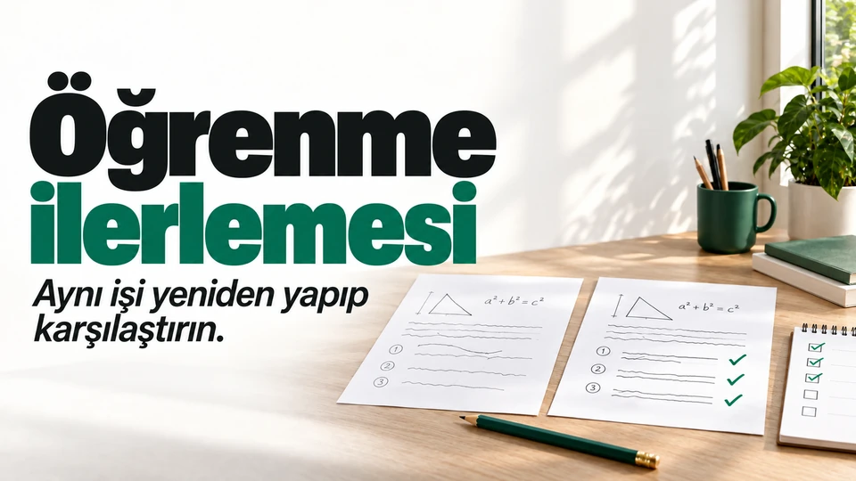 Kendi kendinize öğrenirken doğru ilerlediğinizi nasıl anlarsınız? için kapak görseli