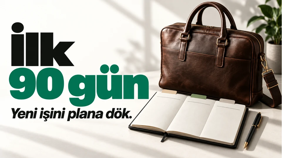 İlk işte ilk 90 gün planı nasıl hazırlanır? için kapak görseli
