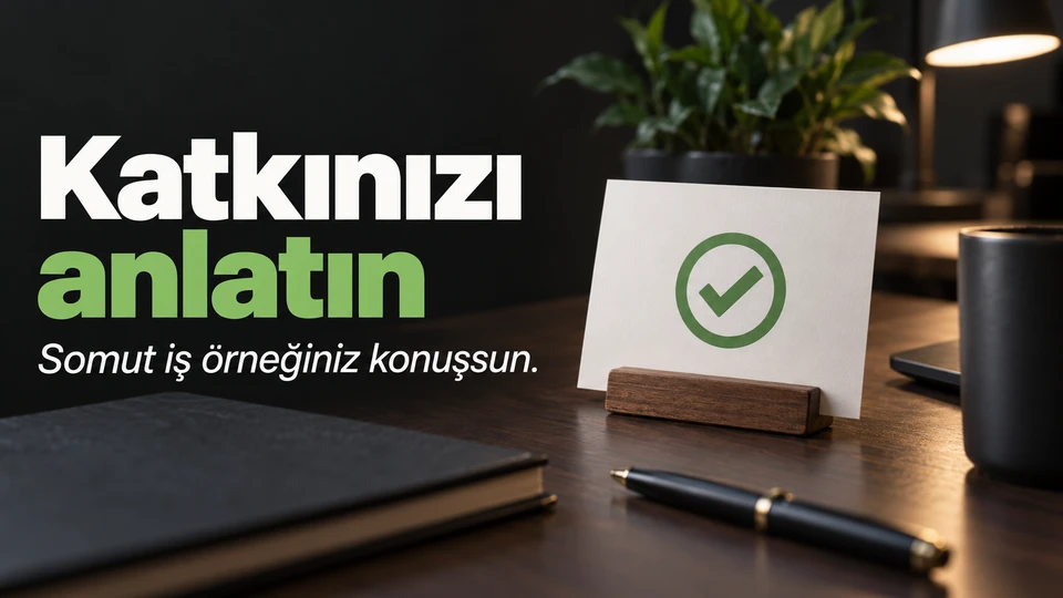Katkınızı anlatın: tamamlanan proje kartı ile kariyer konusu.