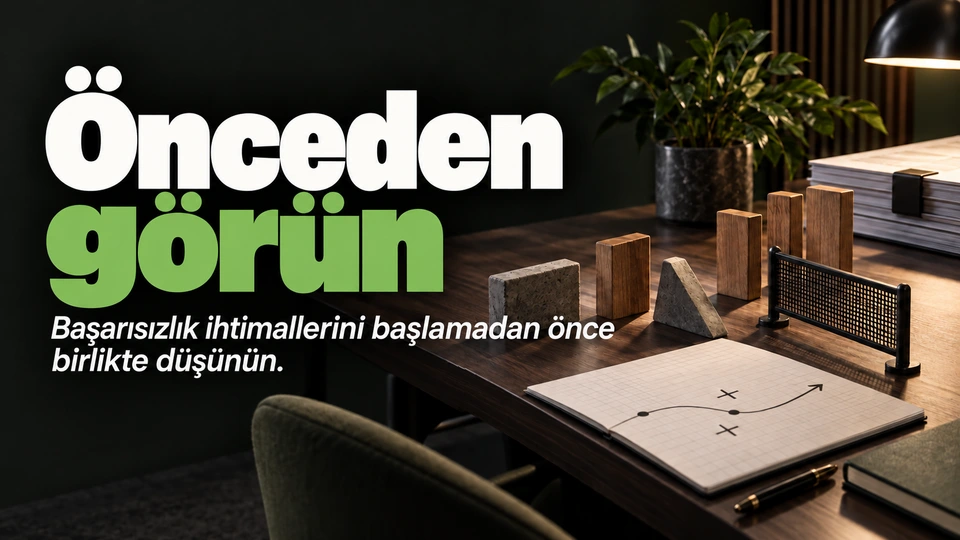 Önceden görün: Proje dosyası önündeki küçük engeller.