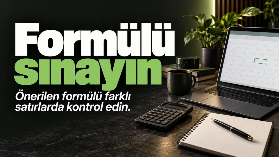 ChatGPT ile Excel formülü nasıl yazdırılır ve test edilir? için kapak görseli