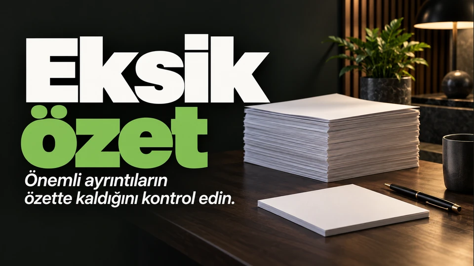 Uzun bir PDF’yi yapay zekayla özetlerken neleri kontrol etmelisiniz? için kapak görseli