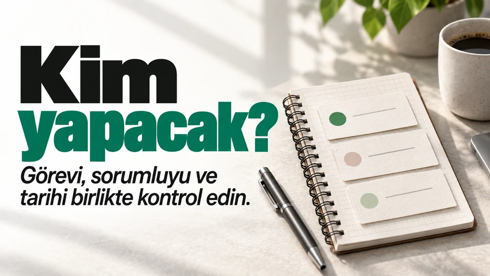 Yapay zekayla toplantı notlarından görev listesi nasıl çıkarılır? için kapak görseli