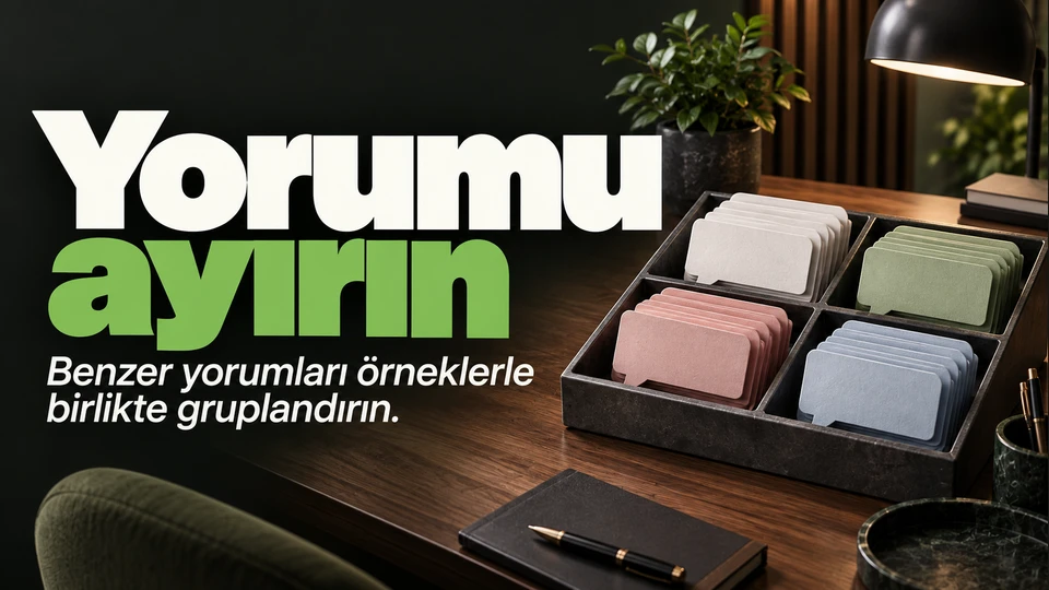 Müşteri yorumlarını yapay zekayla nasıl sınıflandırırsınız? için kapak görseli
