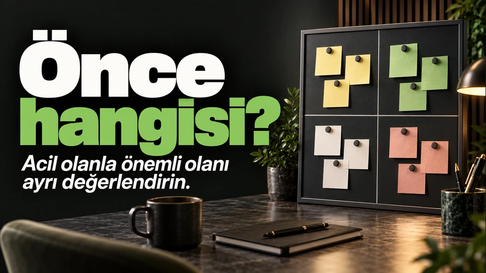 Eisenhower matrisi iş hayatında nasıl kullanılır? için kapak görseli