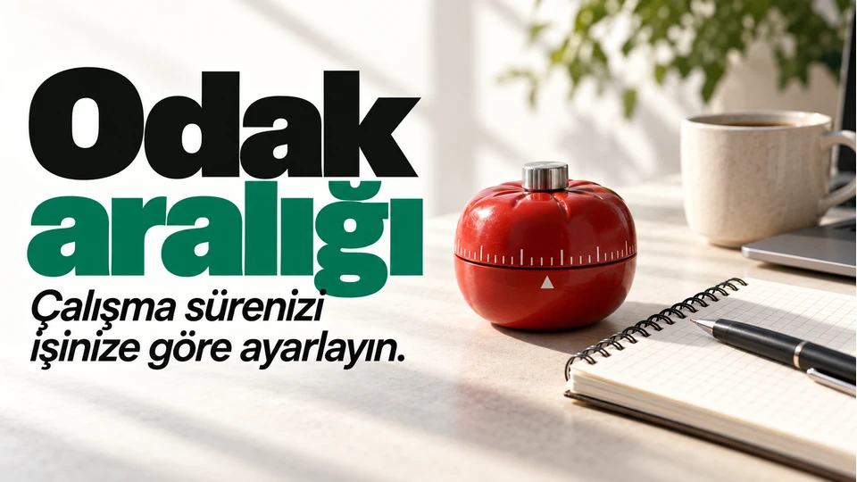 Pomodoro tekniği toplantılı bir iş gününde nasıl uygulanır? için kapak görseli