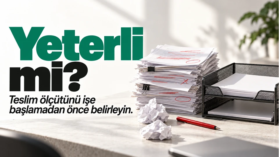 Bir işi sürekli düzeltmek yerine ne zaman teslim etmelisiniz? için kapak görseli