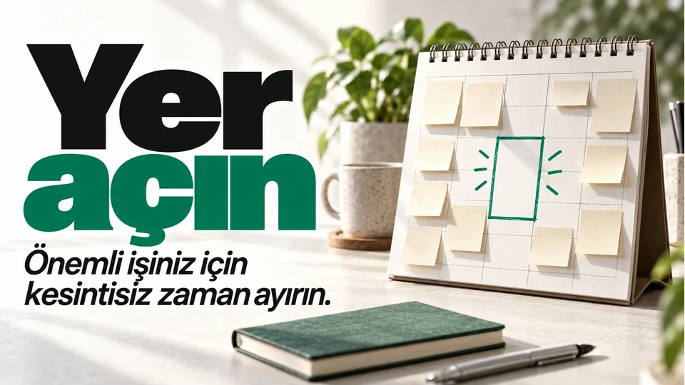 Toplantılarla dolu bir günde odak zamanı nasıl açılır? için kapak görseli
