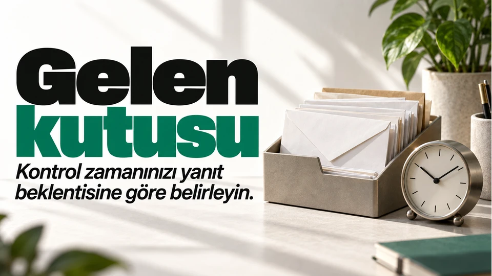 E-postaları gün boyu kontrol etmek yerine nasıl bir düzen kurabilirsiniz? için kapak görseli