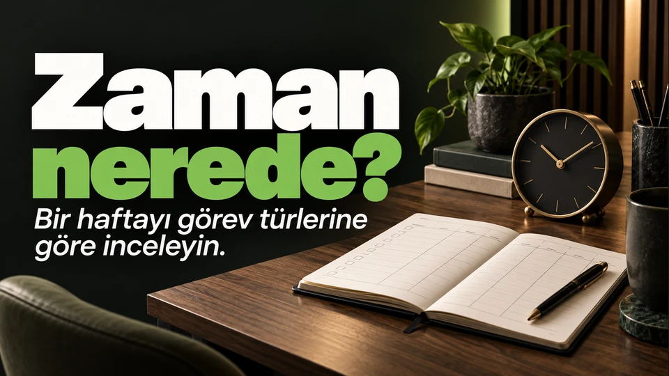 Bir haftada zamanınızın nereye gittiğini nasıl anlarsınız? için kapak görseli
